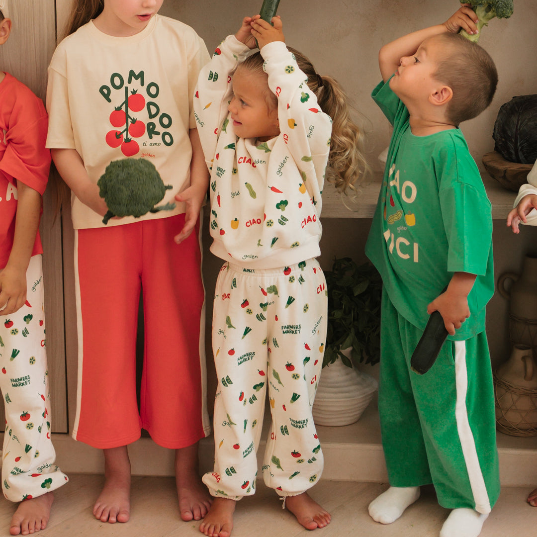 Ciao Farmers Market Sweater Buttercream