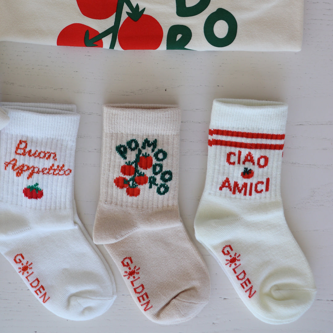 Ciao Amici Socks Cream
