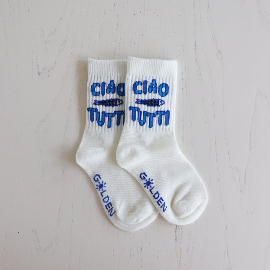 Ciao Tutti Pesci Socks Vanilla