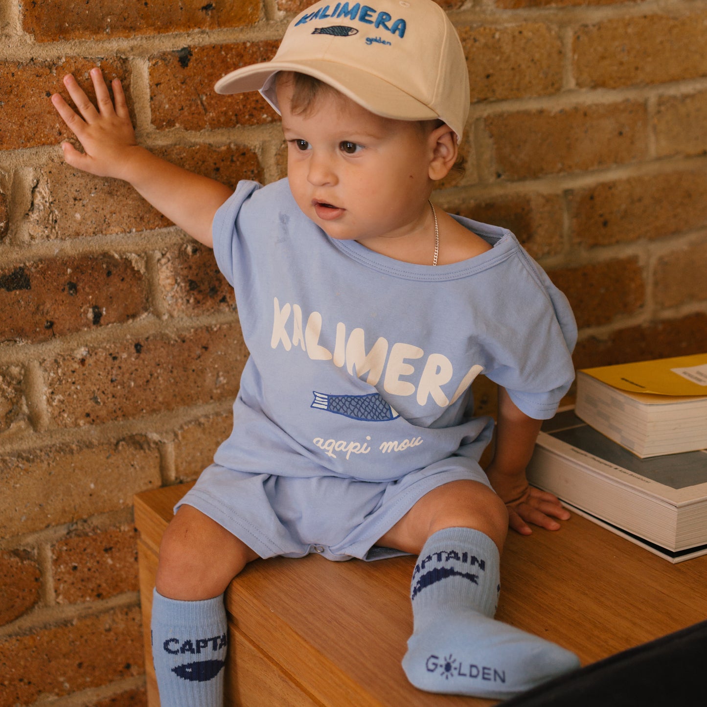 Captain Socks Sea Blue