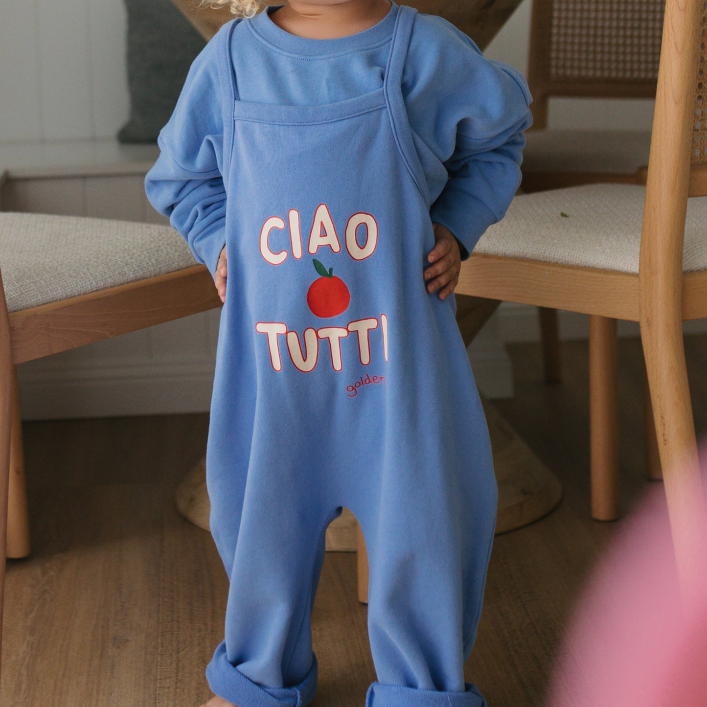 Ciao Tutti Overalls Pool Blue
