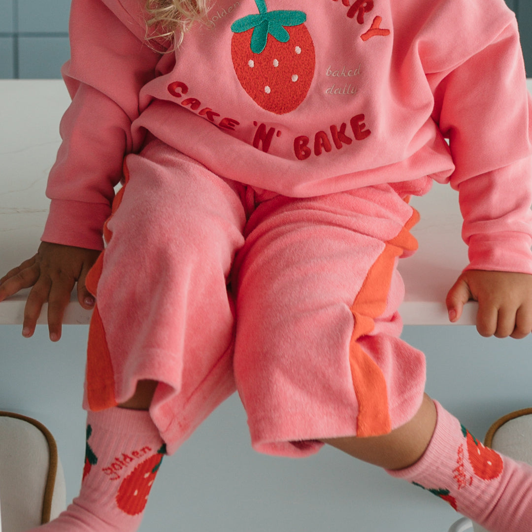 Strawberry Cake Socks Strawberry