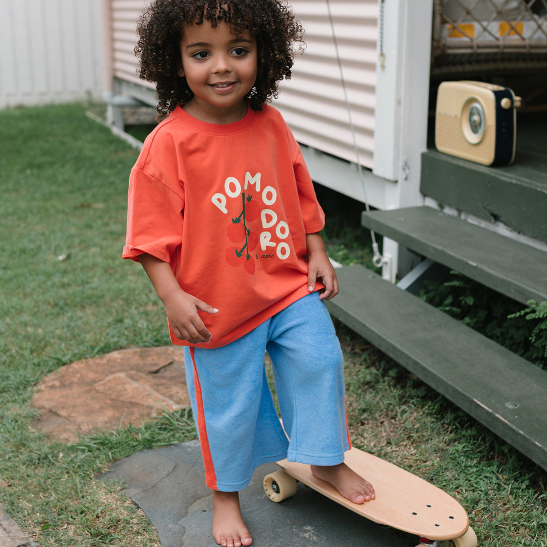 Pomodoro Mid Sleeve Tee Napoli