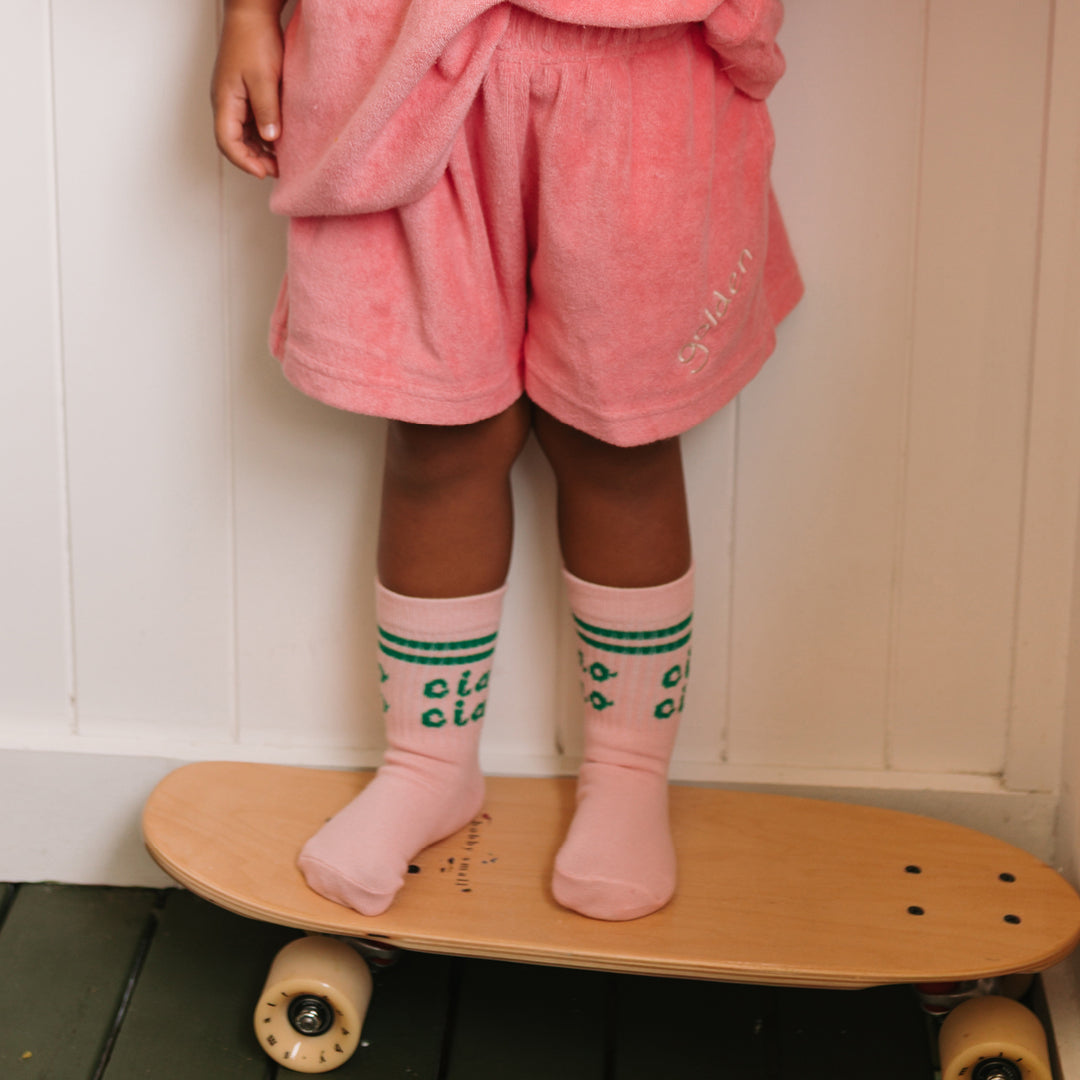 Ciao Ciao Socks Pink Parfait