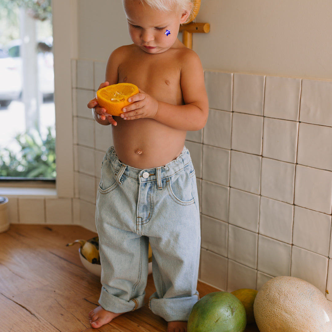 Golden Denim Jeans Light Blue