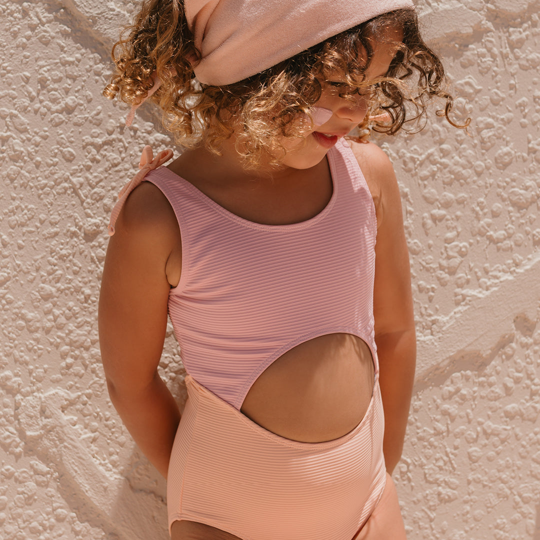 Sunset Cutout One Piece Swimsuit Golden Hour