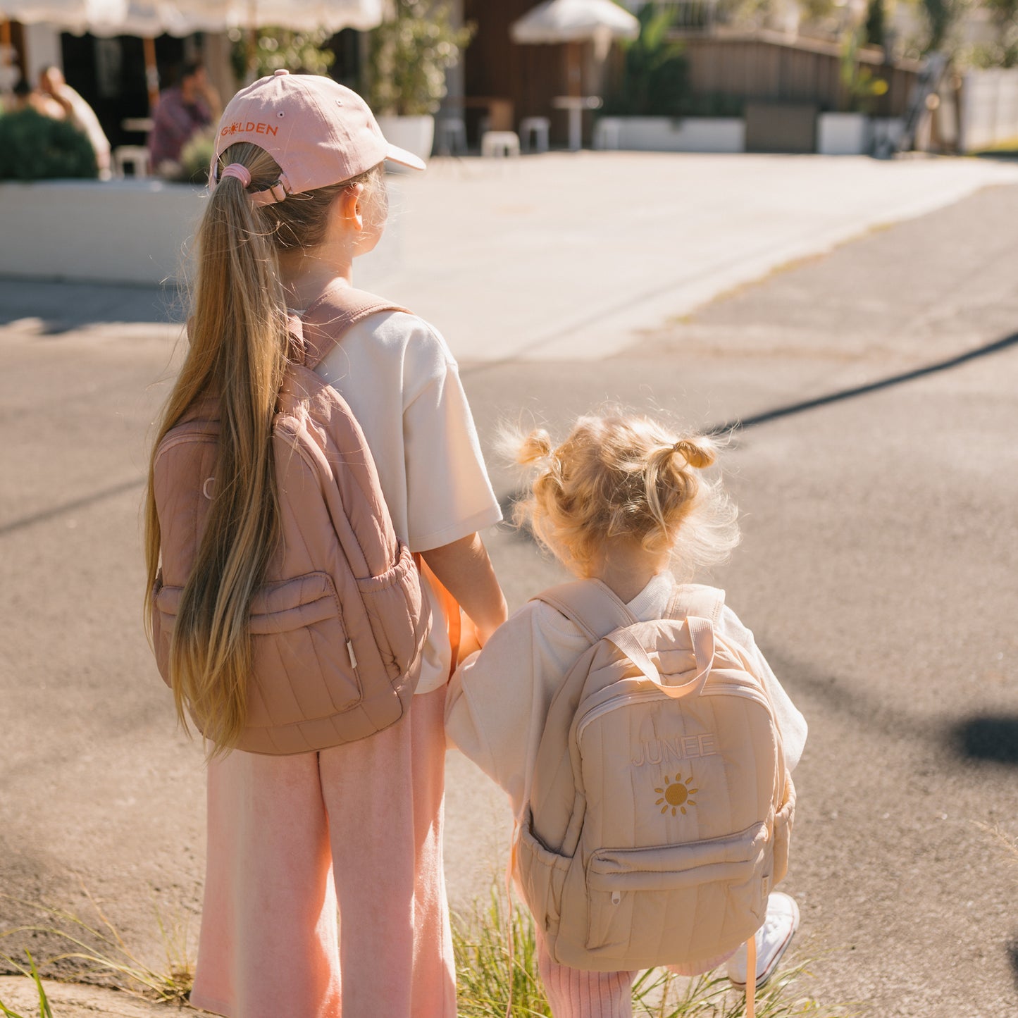 Playtime Backpack Hibiscus Rose