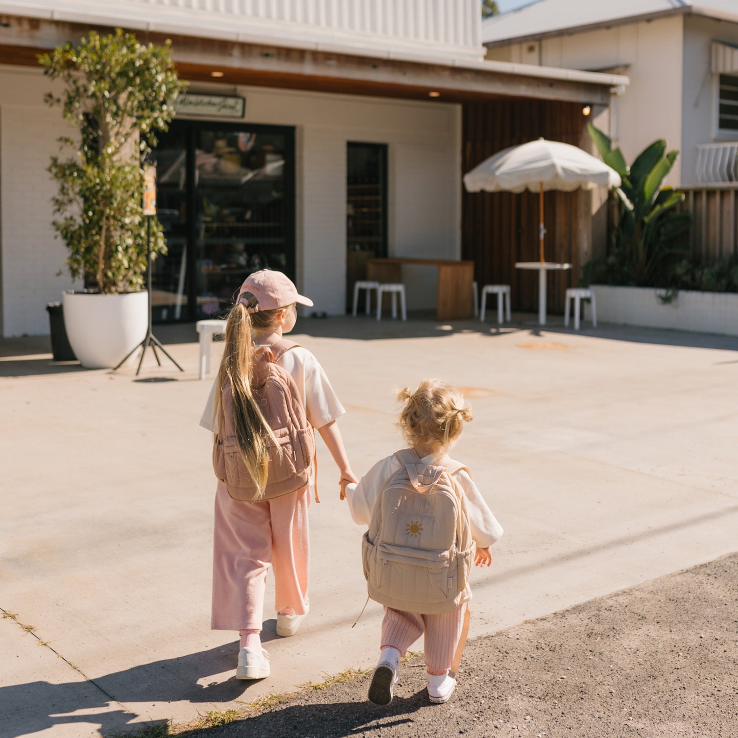 Playtime Backpack Hibiscus Rose