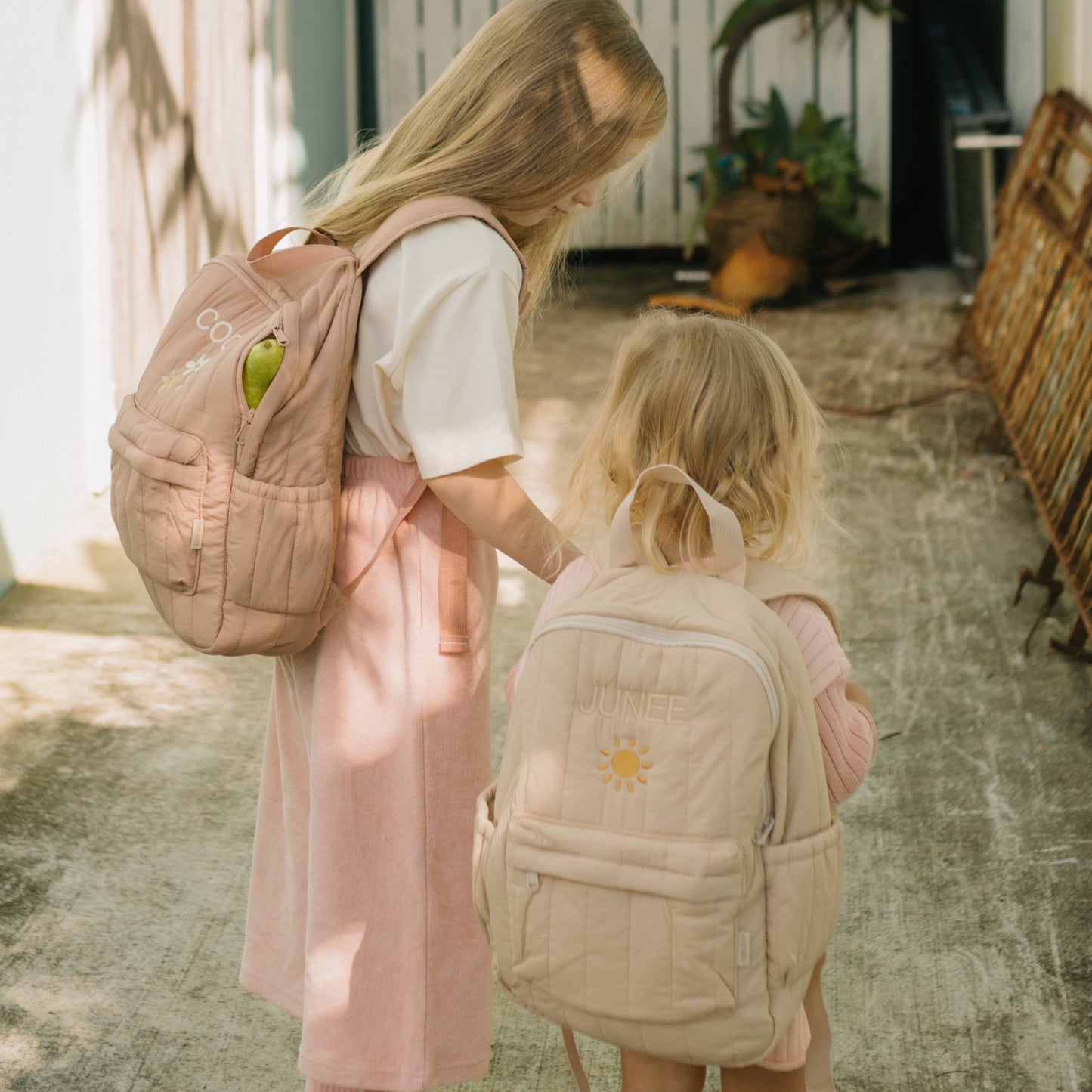 Playtime Backpack Hibiscus Rose