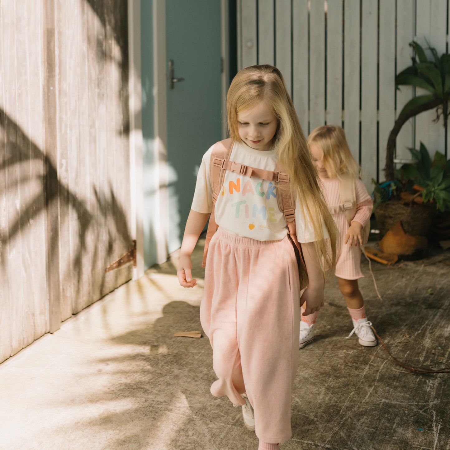 Playtime Backpack Hibiscus Rose