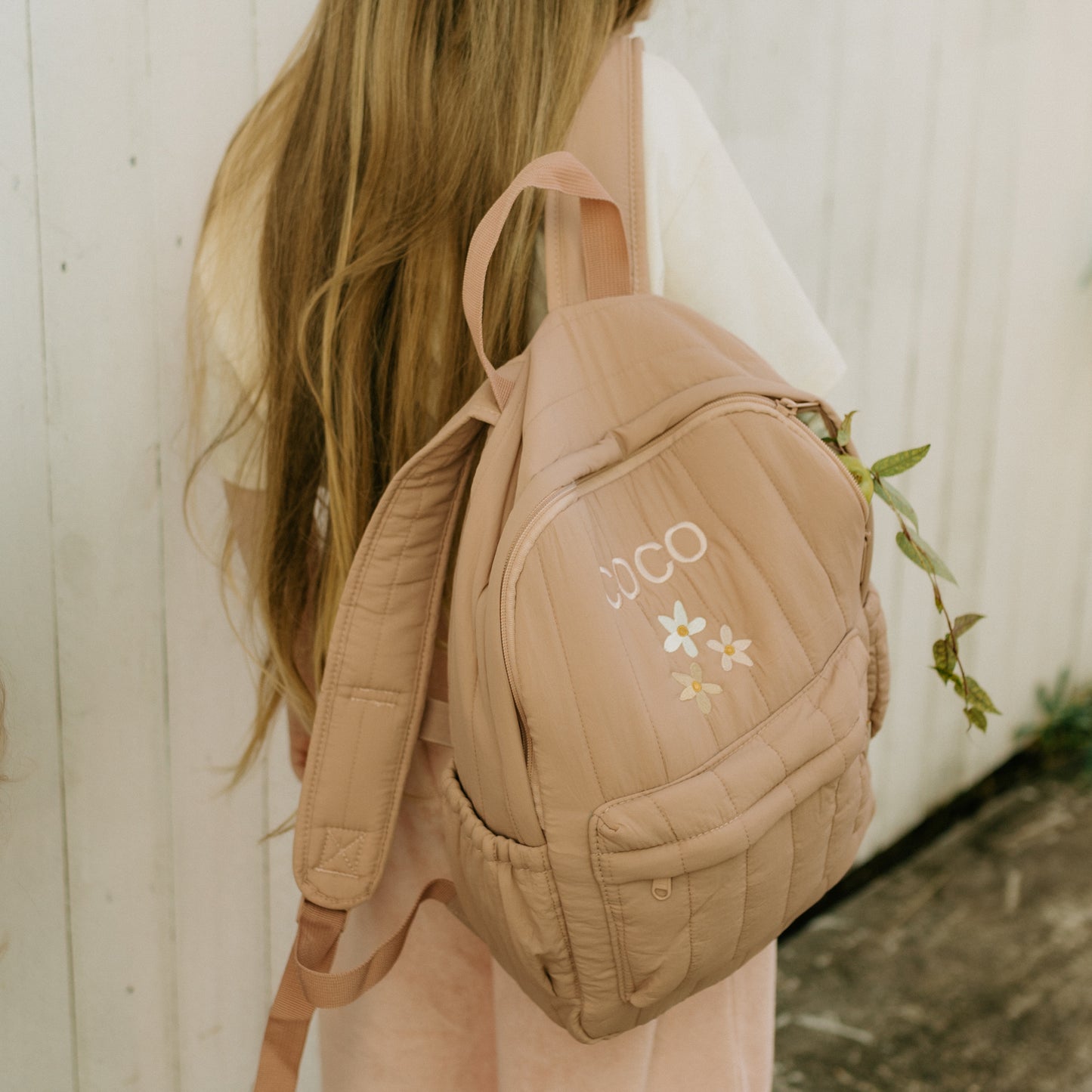 Playtime Backpack Hibiscus Rose