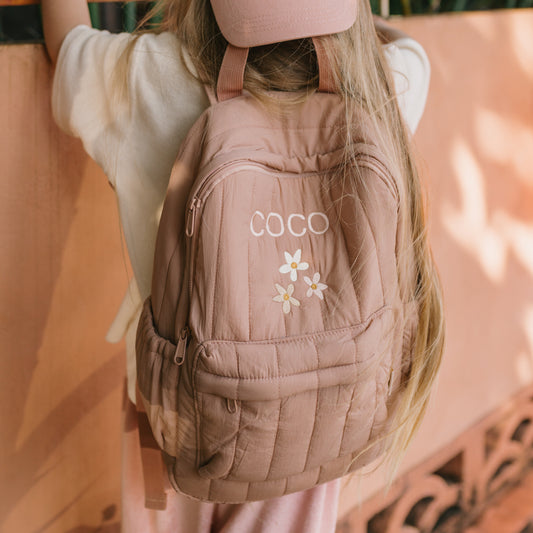 Playtime Backpack Hibiscus Rose