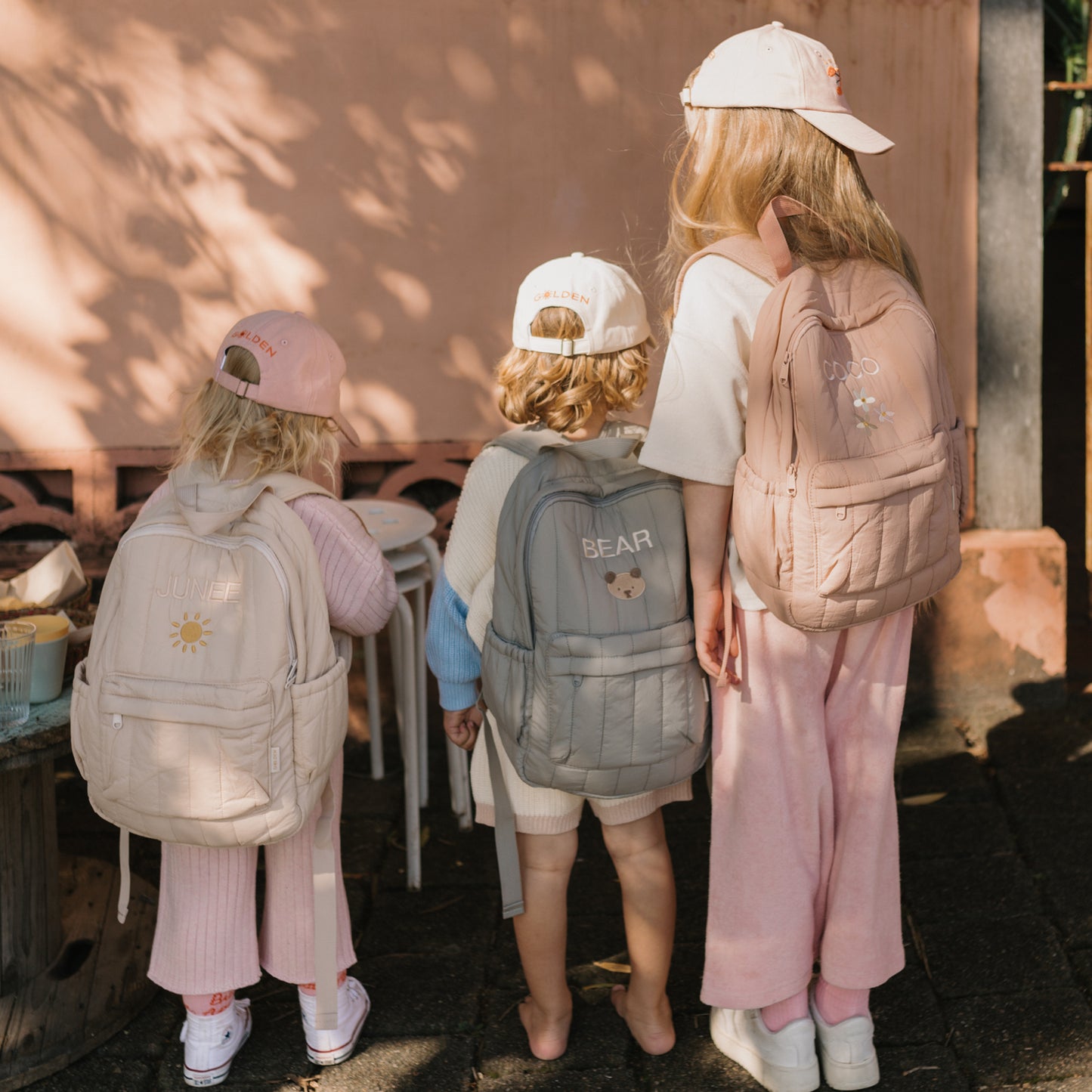 Playtime Backpack Hibiscus Rose