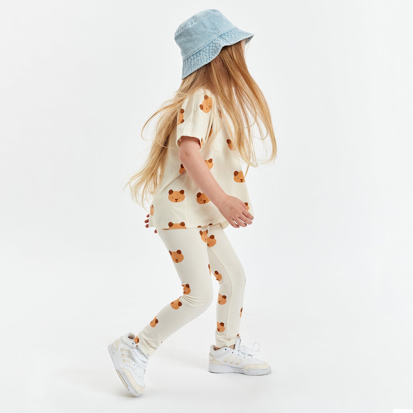 Baby Bear Leggings Eggnog