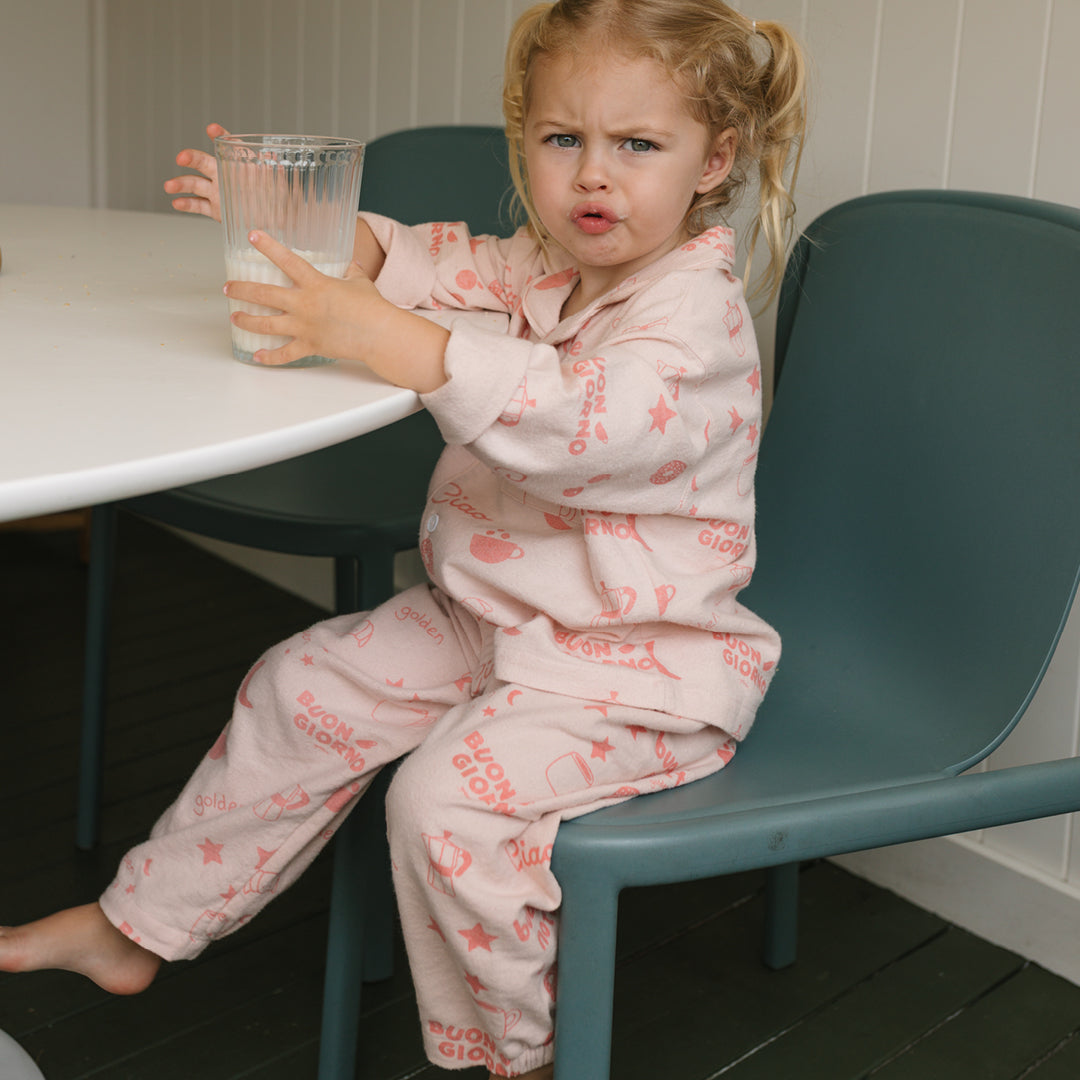 Buona Notte Pyjamas Set Pink Moon