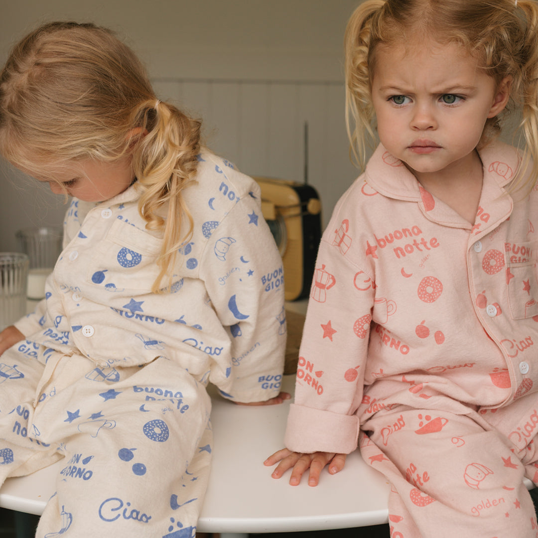 Buona Notte Pyjamas Set Pink Moon