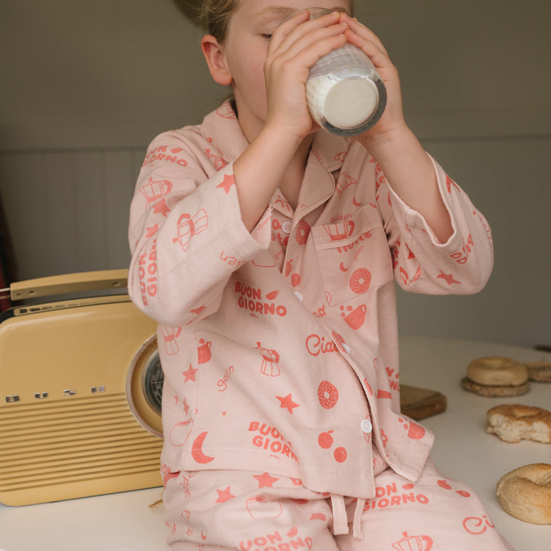 Buona Notte Pyjamas Set Pink Moon