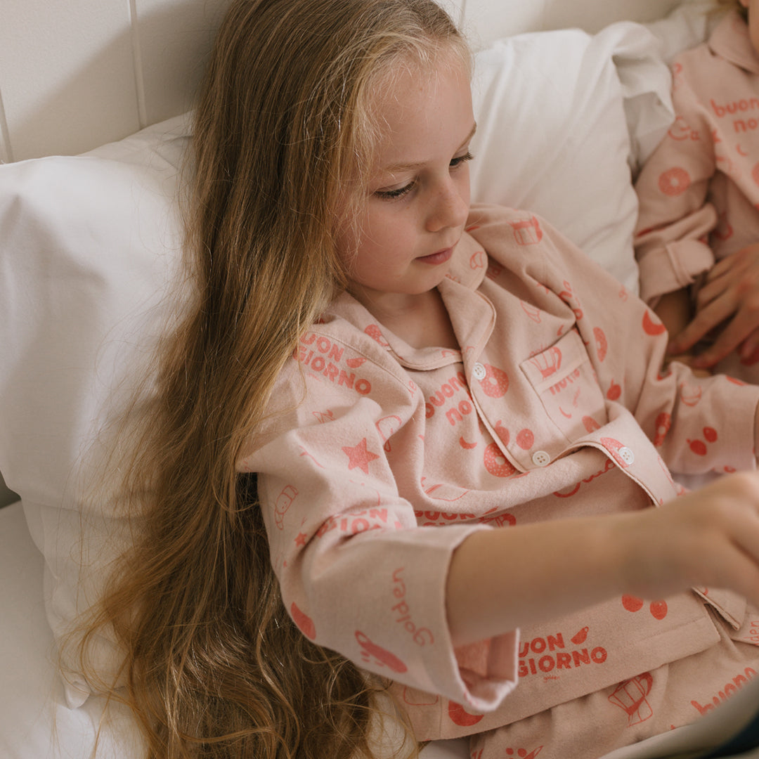 Buona Notte Pyjamas Set Pink Moon