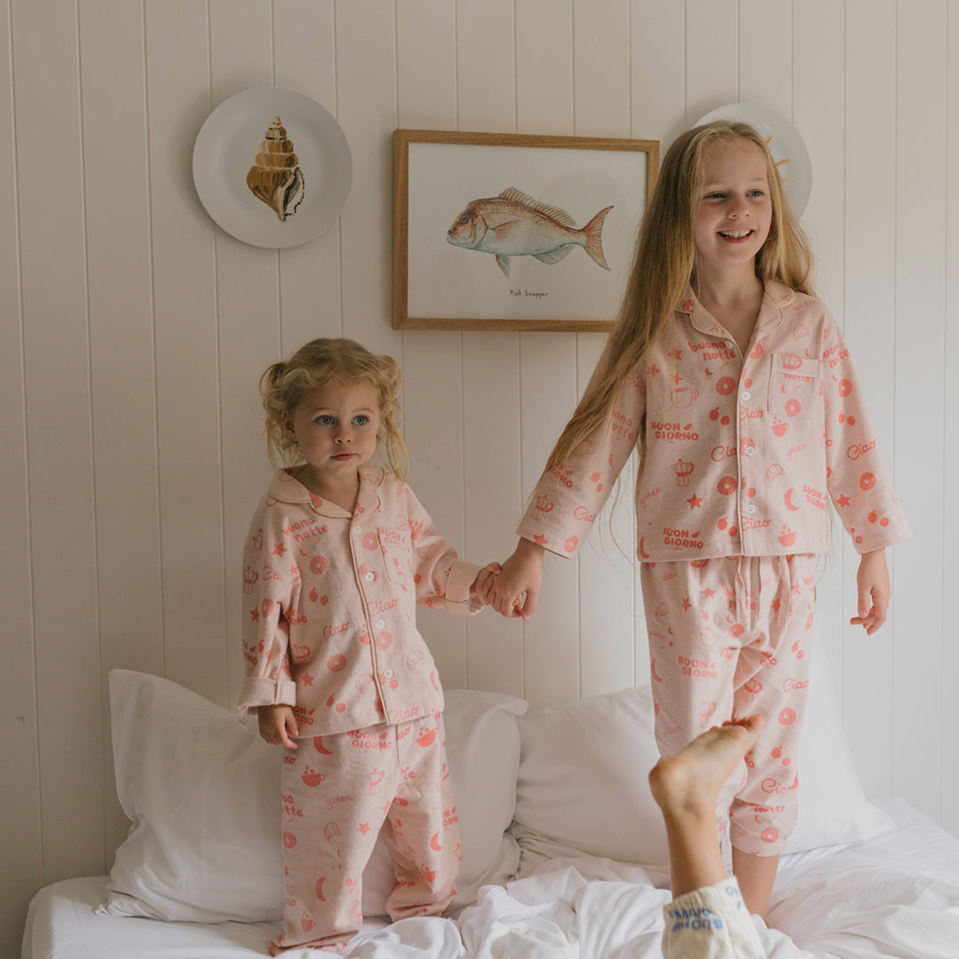 Buona Notte Pyjamas Set Pink Moon