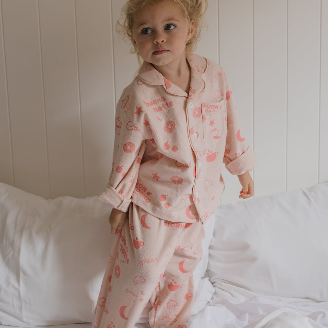 Buona Notte Pyjamas Set Pink Moon