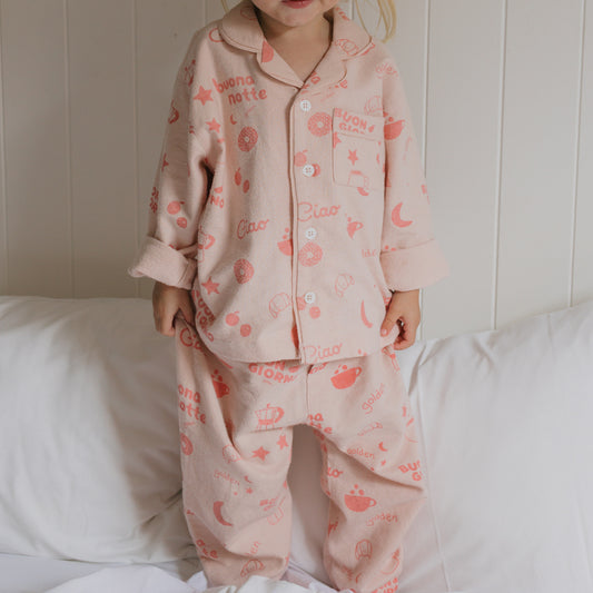 Buona Notte Pyjamas Set Pink Moon