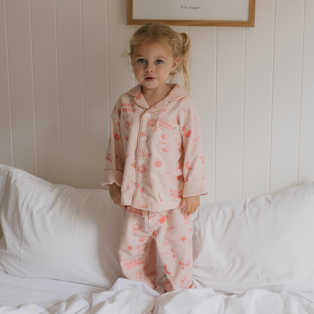 Buona Notte Pyjamas Set Pink Moon