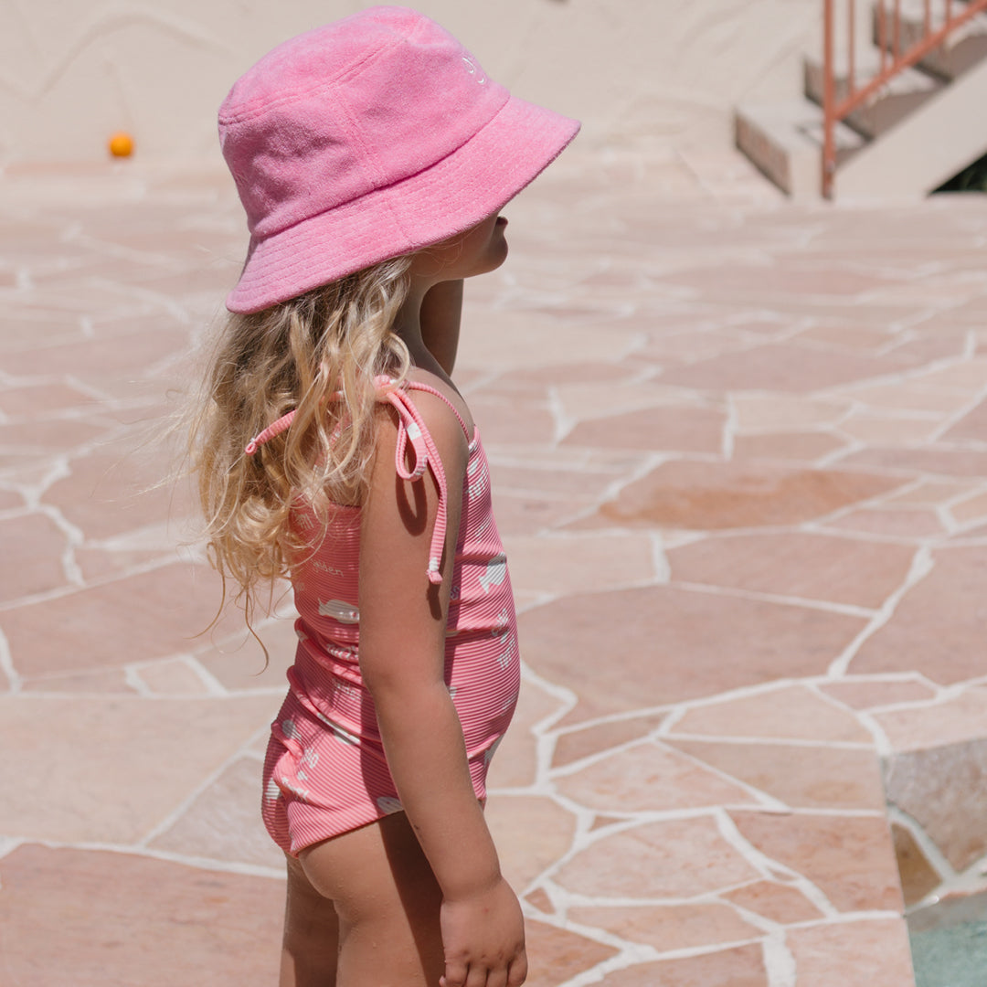 Ciao Tutti Pesci One Piece Swimsuit Pink Icing