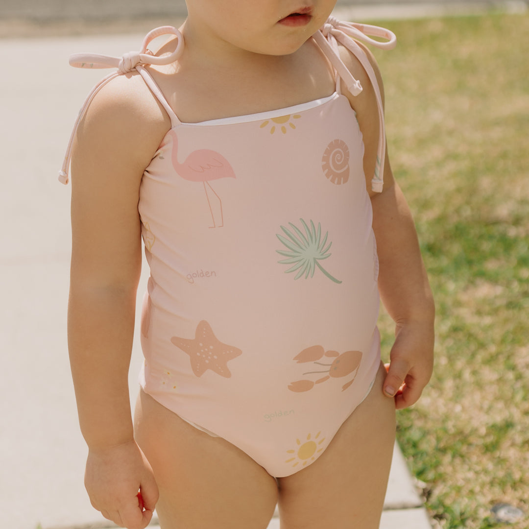 Palm Beach One Piece Swimsuit Palm Beach Pink