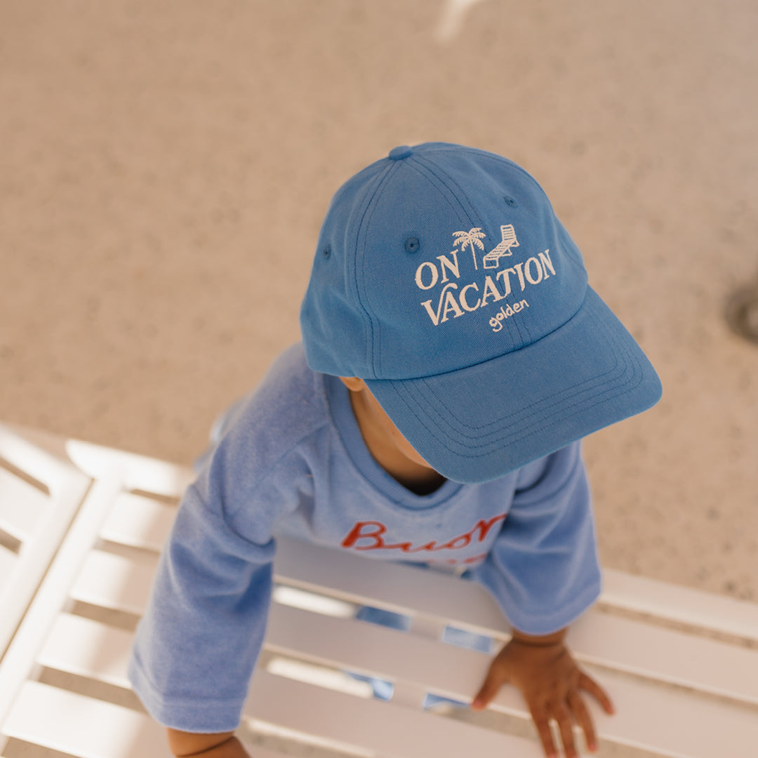 On Vacation Cap Deep Sea Blue