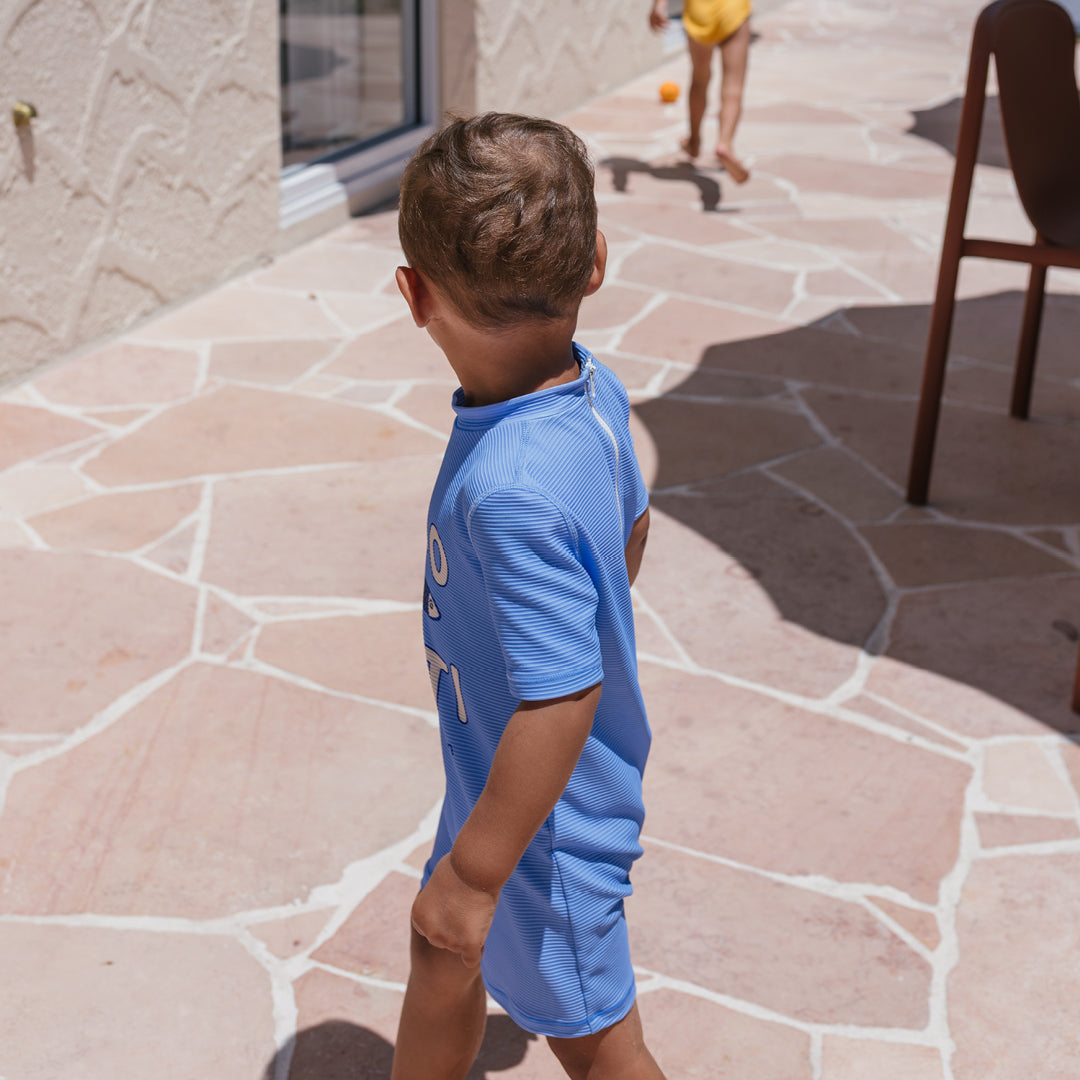 Ciao Tutti Pesci One Piece Swimsuit Pool Blue