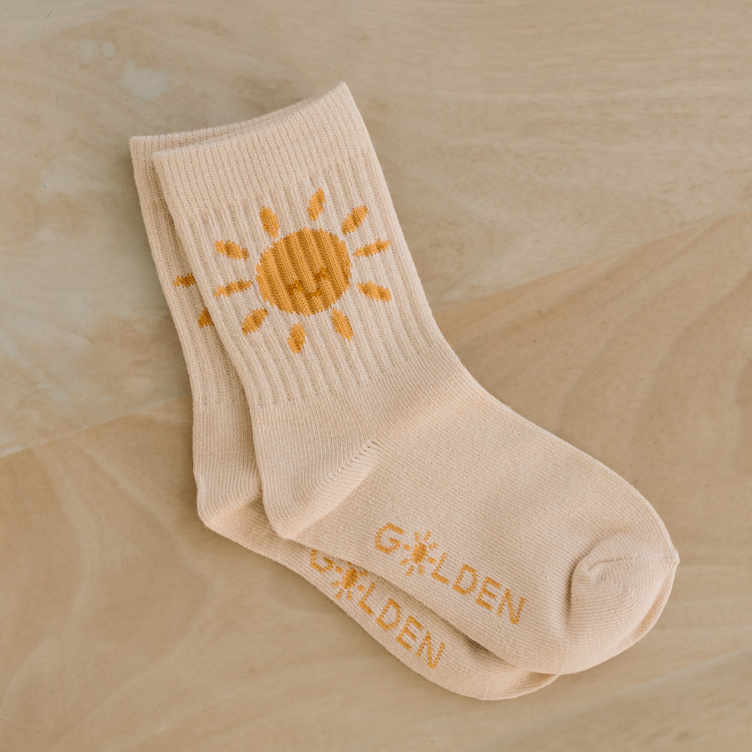 Golden Sun Socks Tan