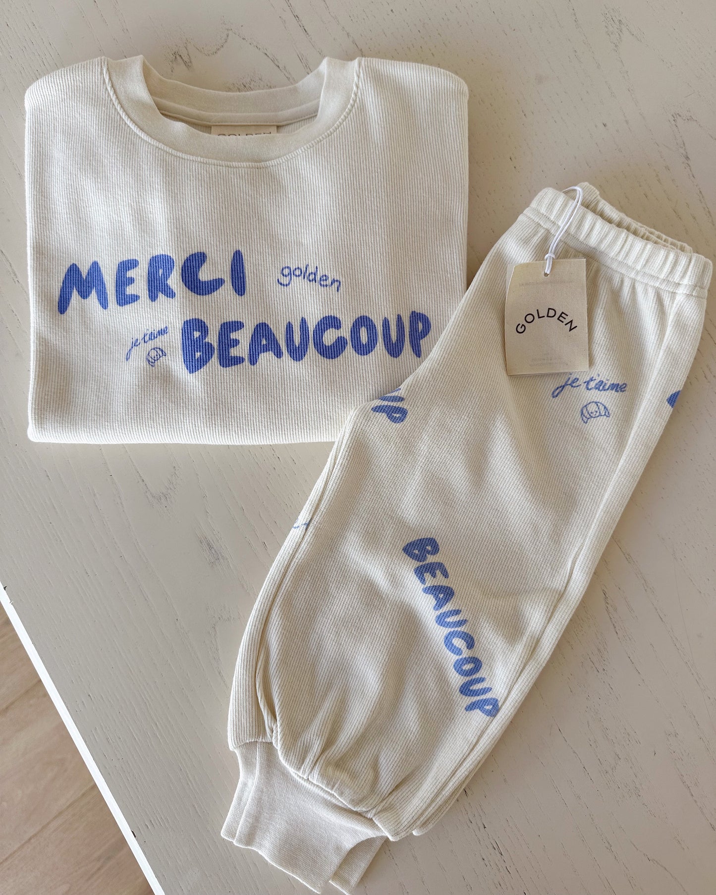 Merci Sweater Eggnog