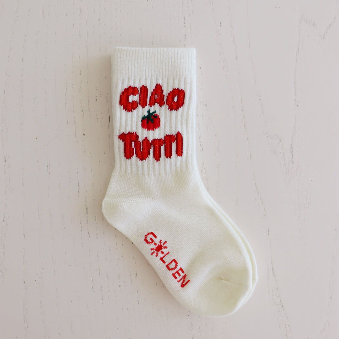 Ciao Tutti Socks Cream