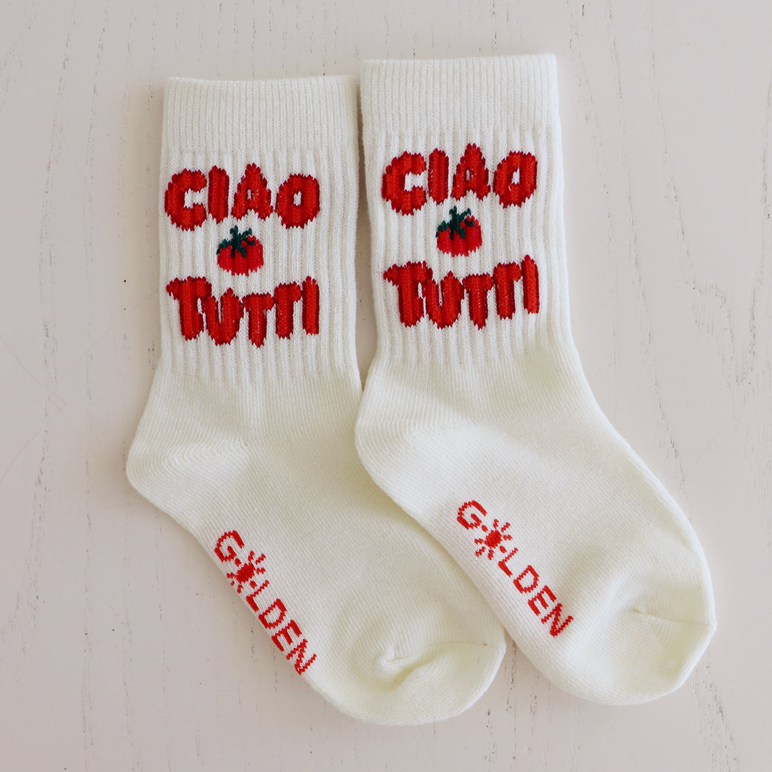 Ciao Tutti Socks Cream