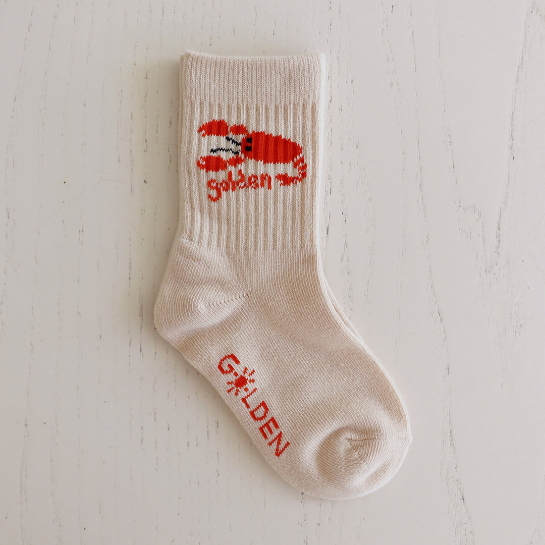 Lobster Socks Tan