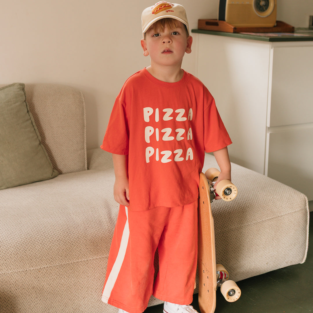 Pizza Mid Sleeve Tee Napoli