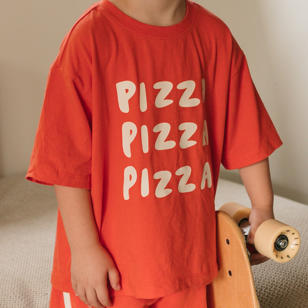 Pizza Mid Sleeve Tee Napoli