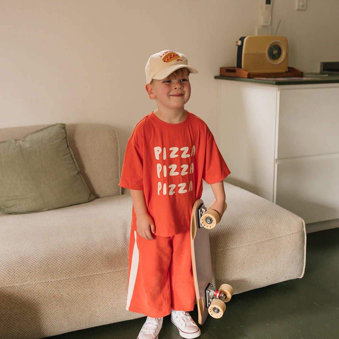 Pizza Mid Sleeve Tee Napoli