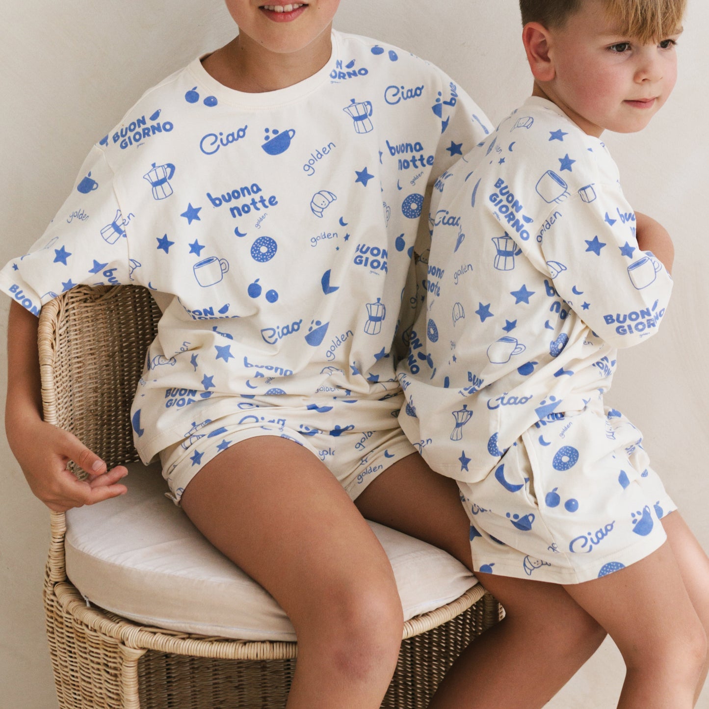 Buona Notte Pyjamas Summer SET Blue Moon