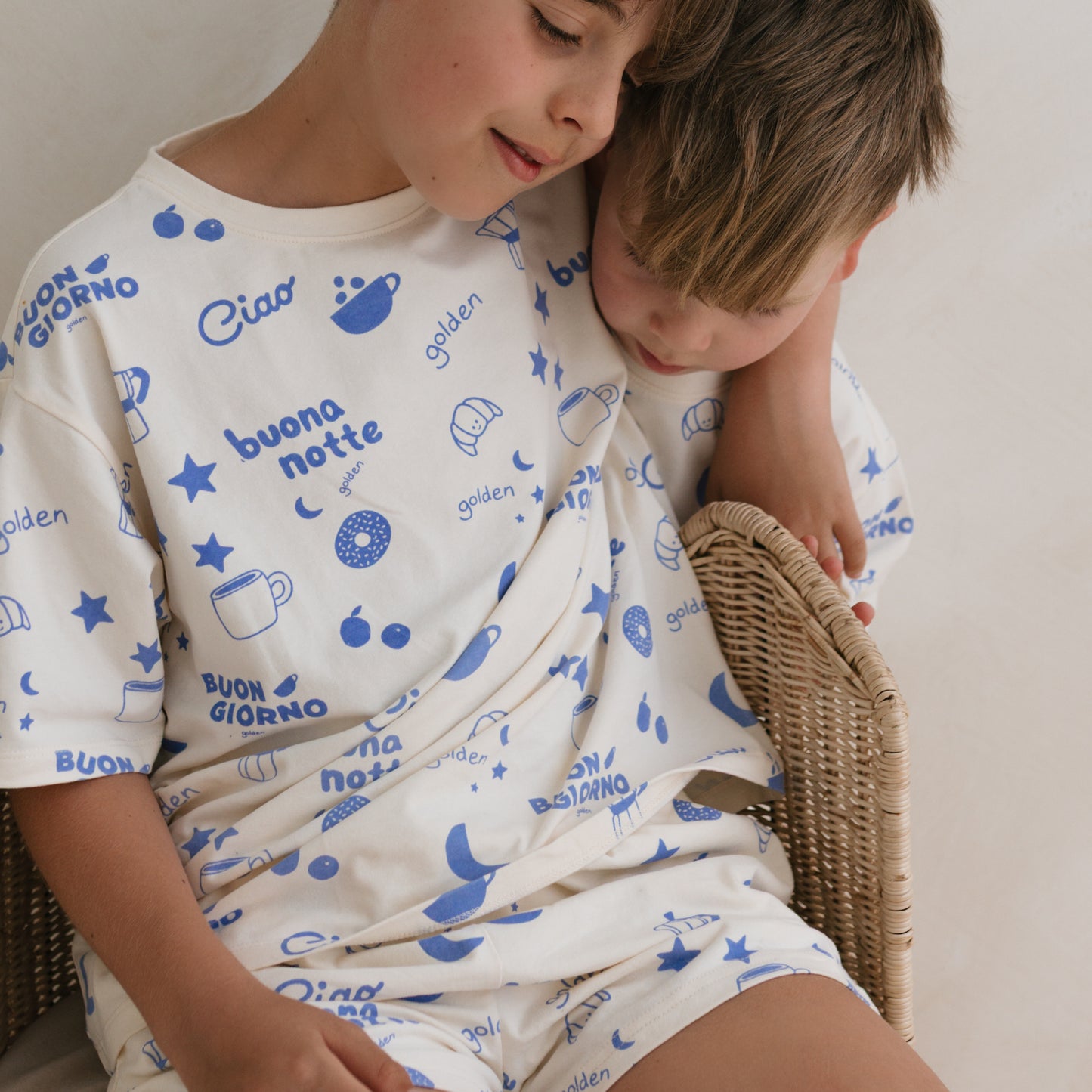 Buona Notte Pyjamas Summer SET Blue Moon