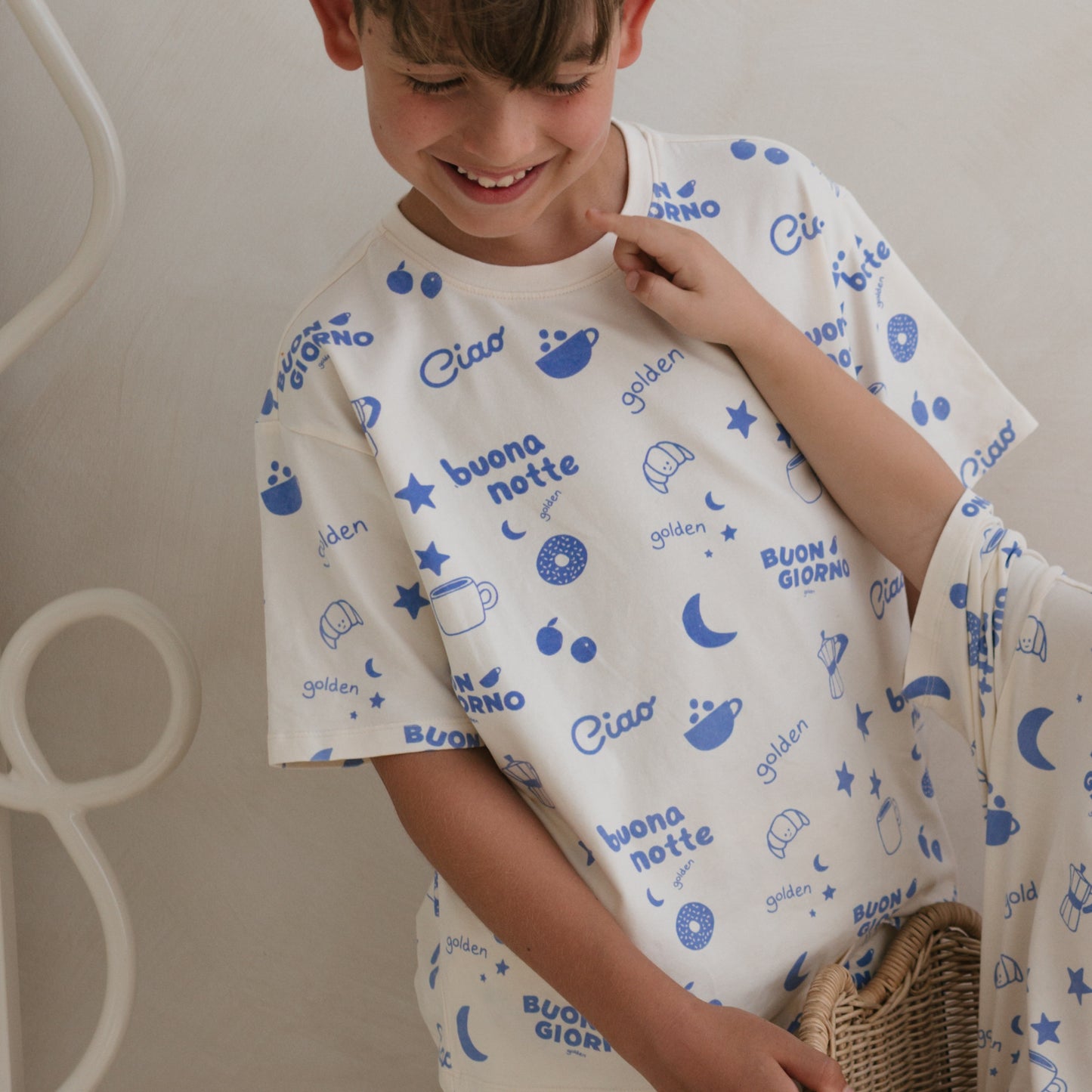 Buona Notte Pyjamas Summer SET Blue Moon