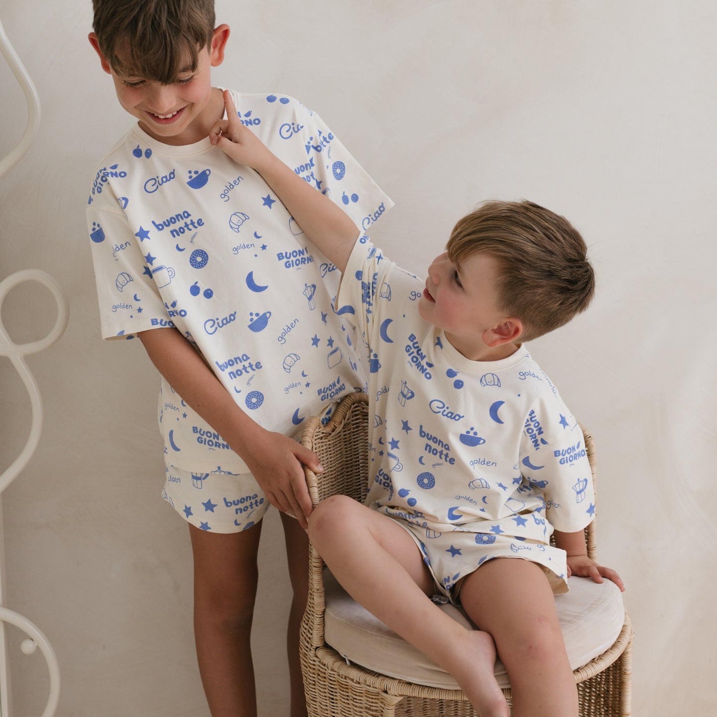 Buona Notte Pyjamas Summer SET Blue Moon