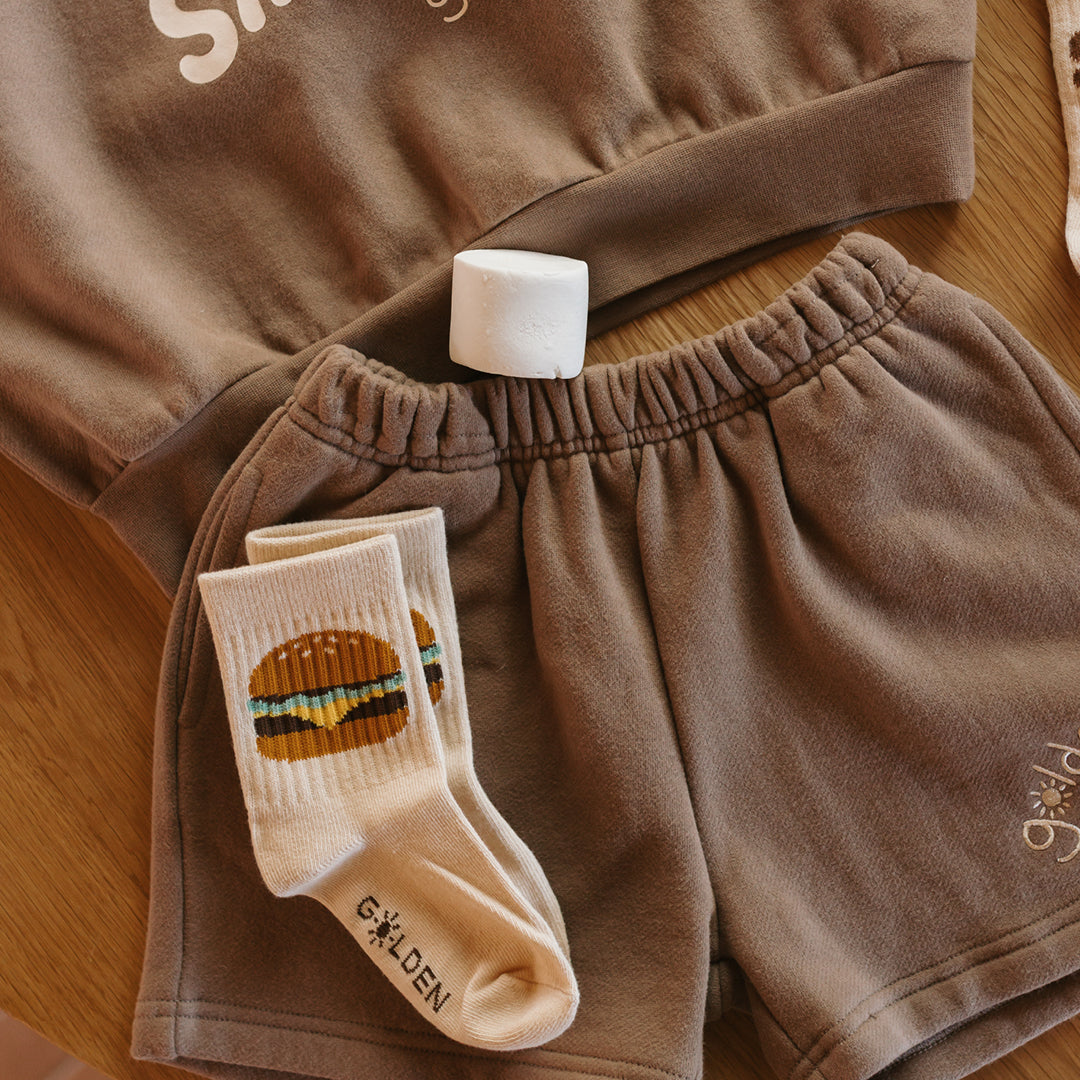 Burger Socks Dough