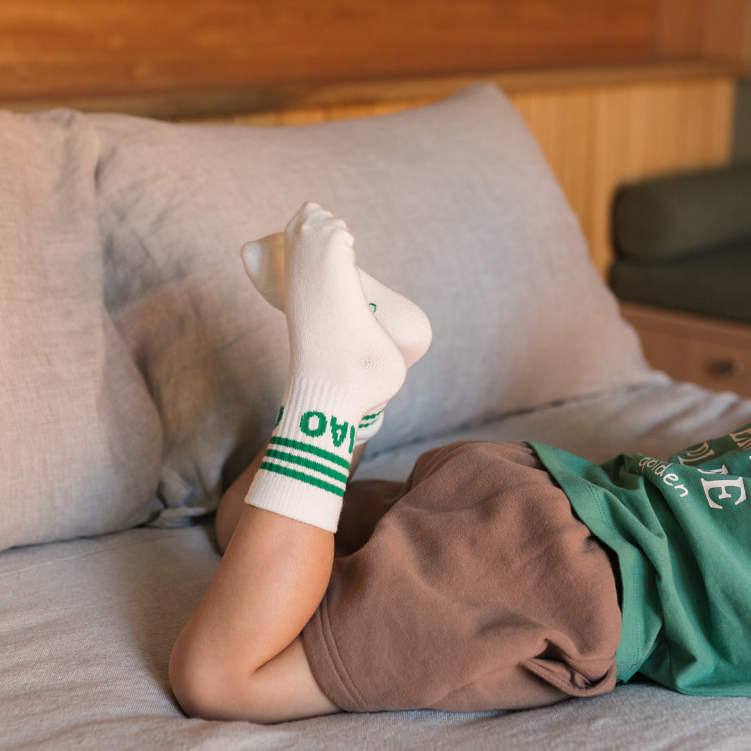 Ciao Varsity Socks Vanilla