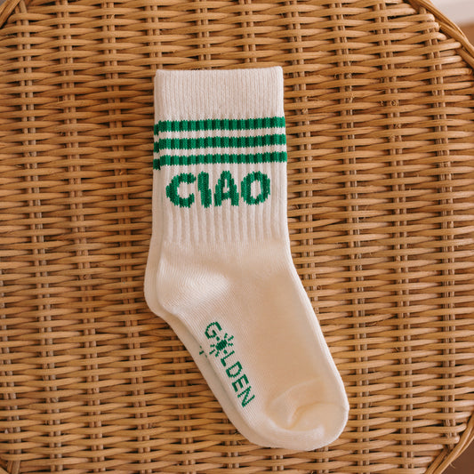 Ciao Varsity Socks Vanilla