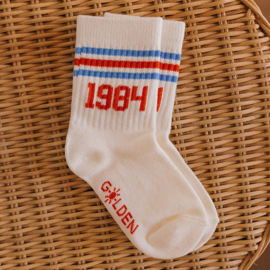 1984 Retro Socks Vanilla