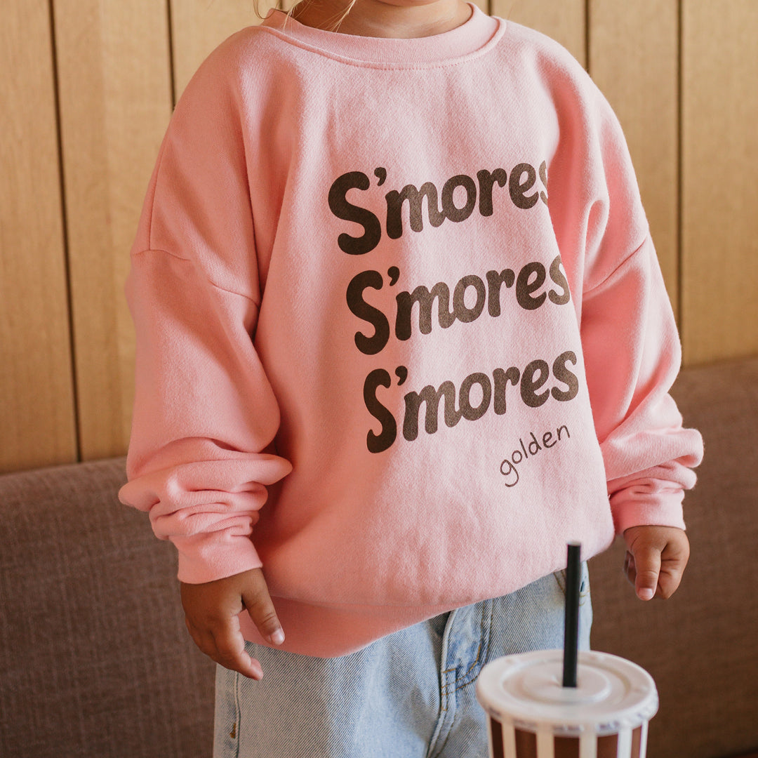 S'mores Sweater Pink Taffy