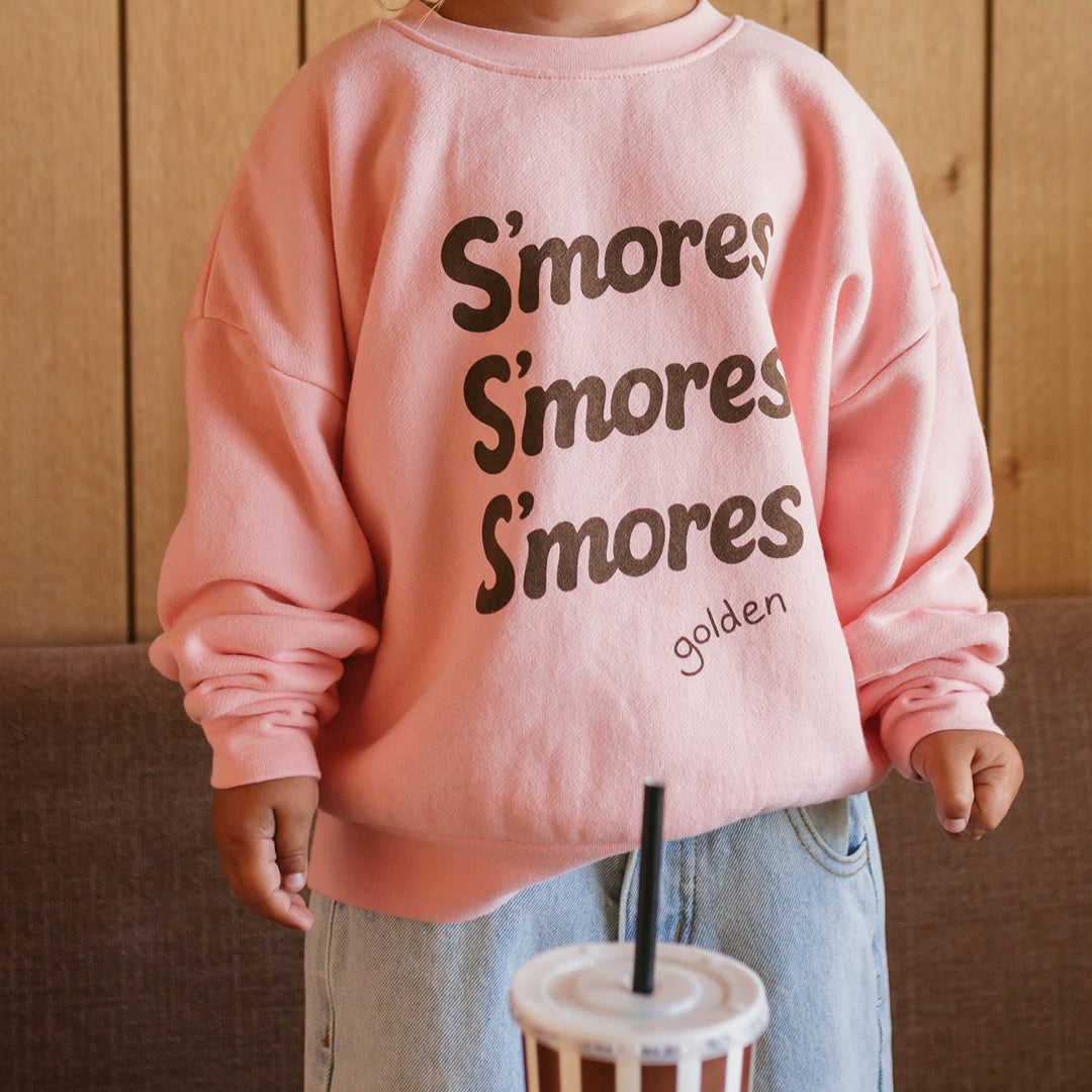 S'mores Sweater Pink Taffy