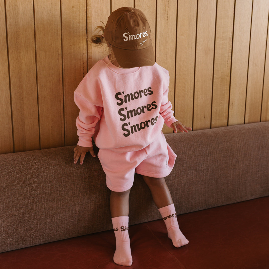 S'mores Sweater Pink Taffy