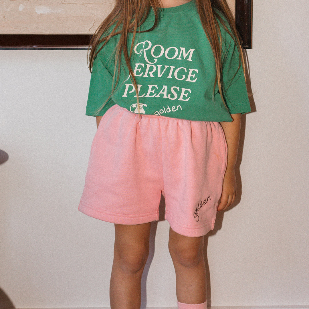 Room Service Mid Sleeve Tee Varsity Green